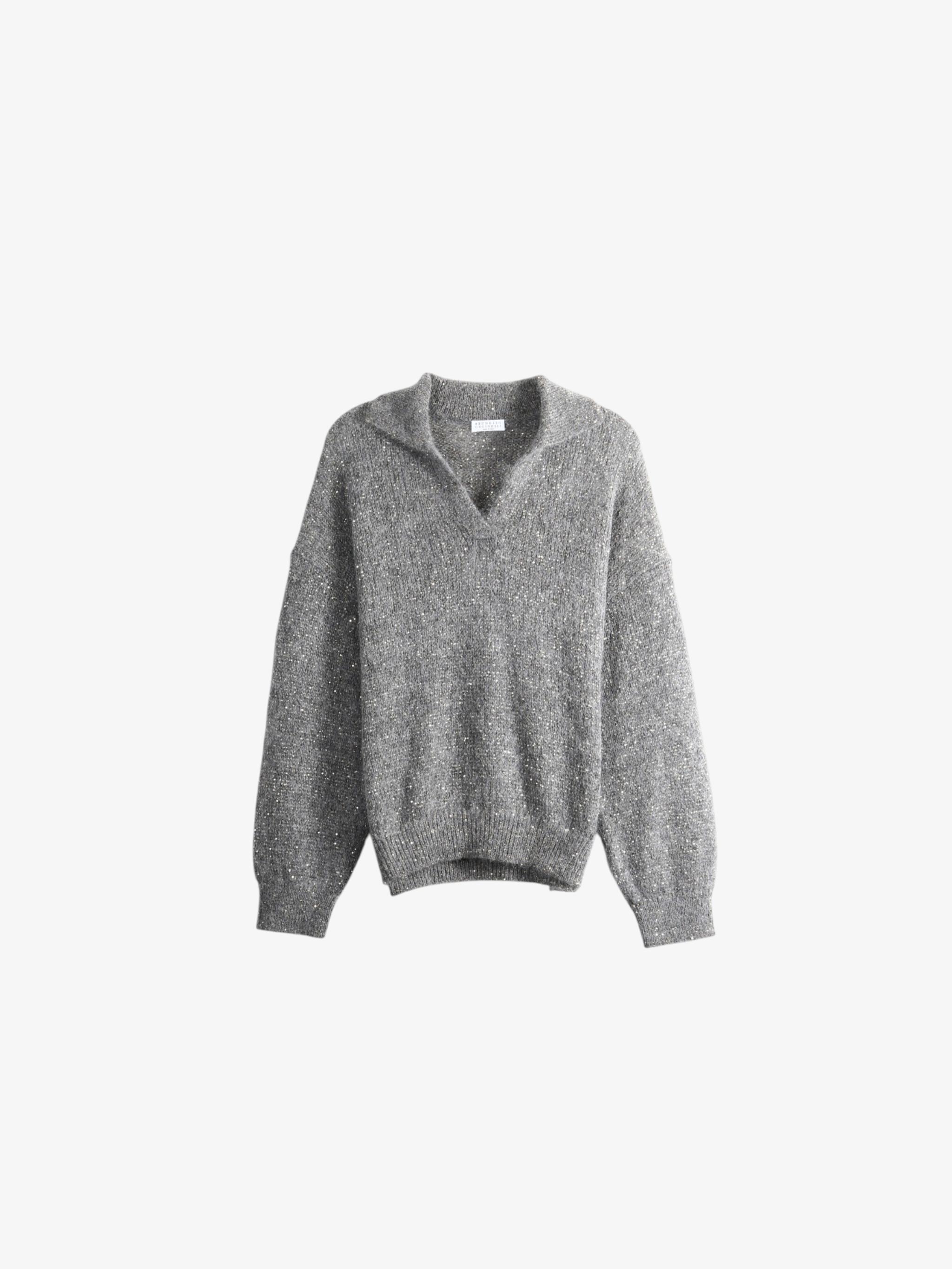 Grey hoodie, front view