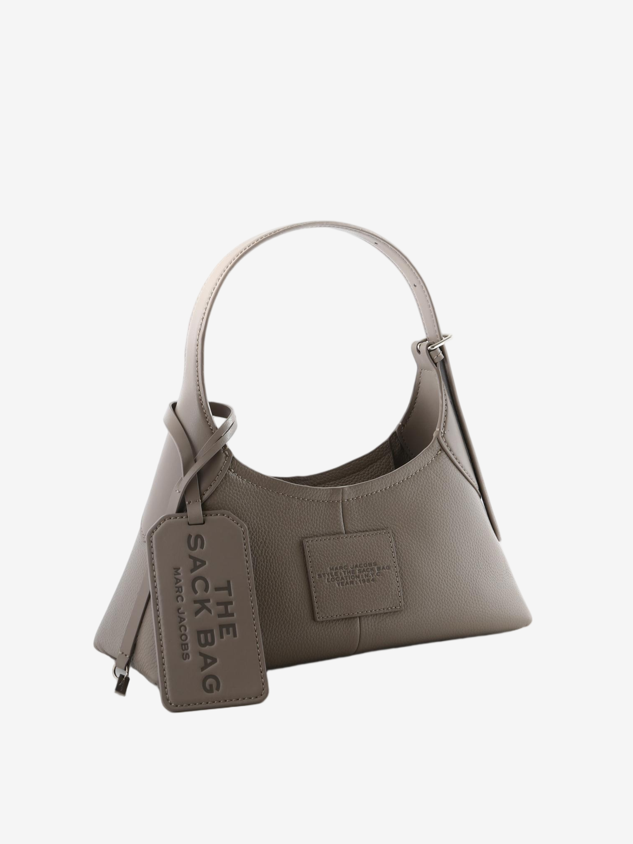 Grey bag, front view