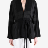 Black jacket, front view