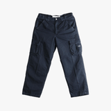 Navy pants, front view