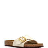 White sandals, side view