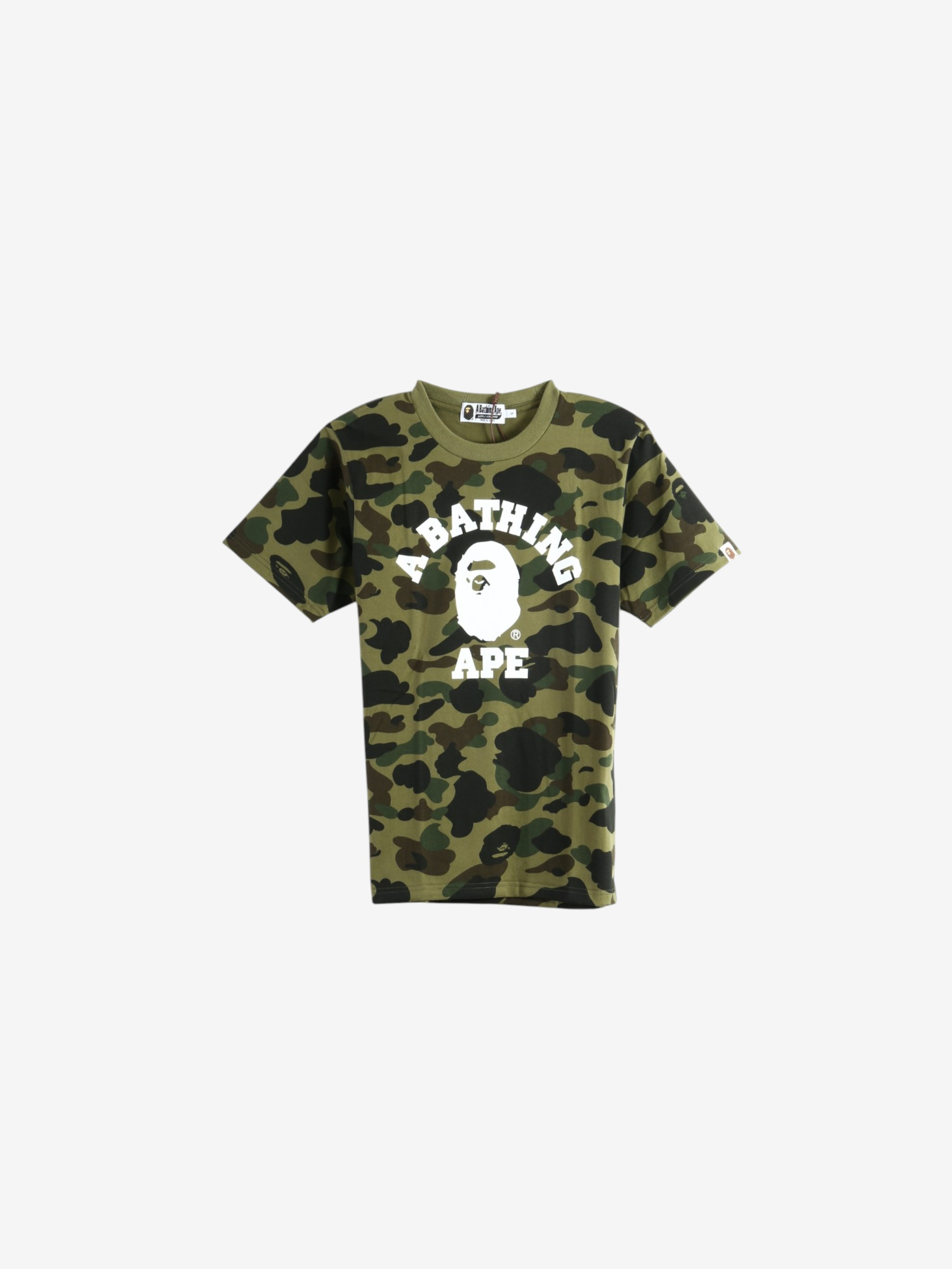 Green t-shirt, front view