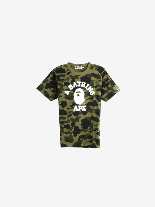 Green t-shirt, front view