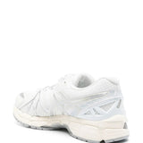 White sneakers, back view