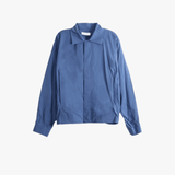 Blue jacket, front view