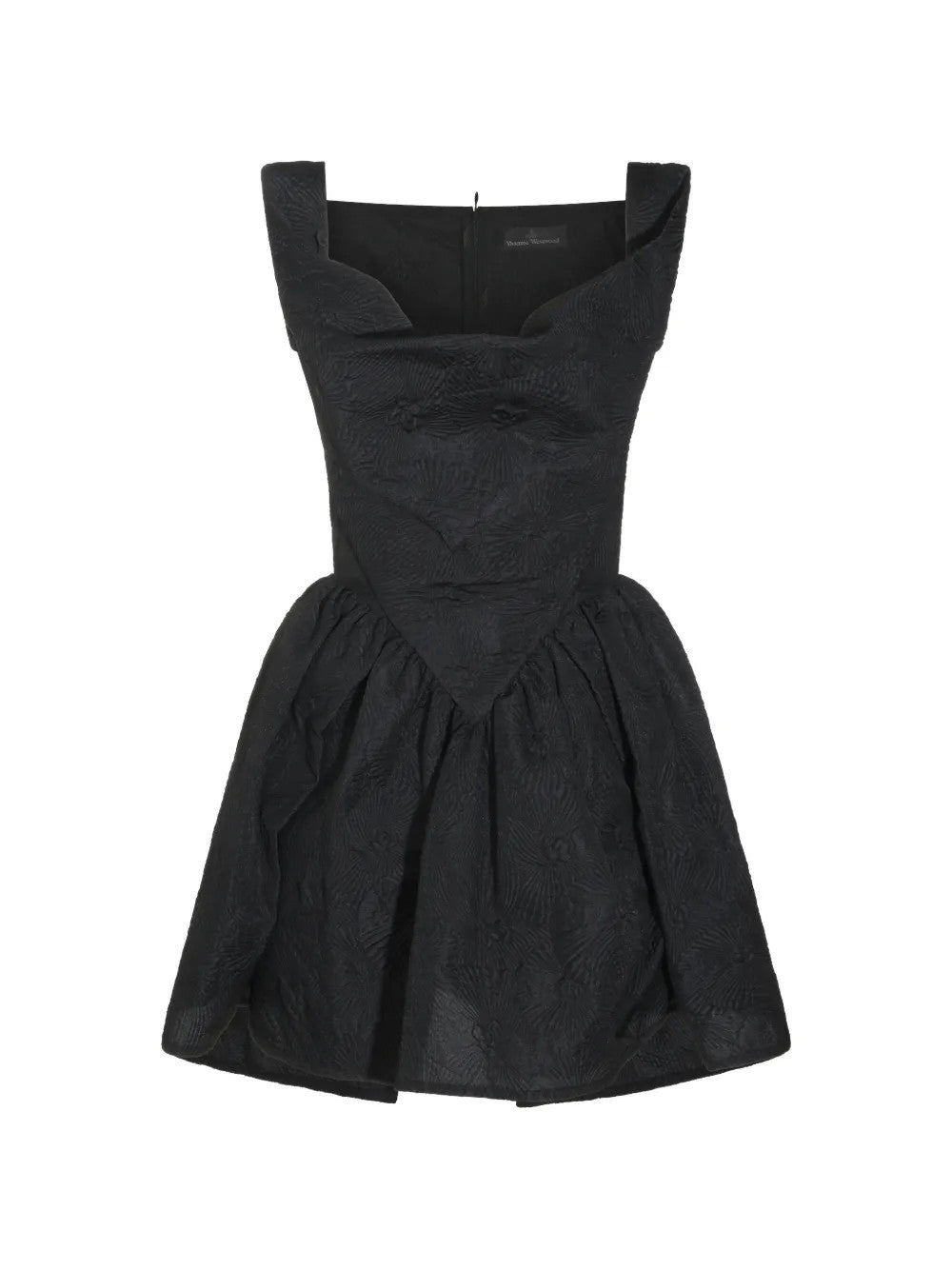 Black dress, front view