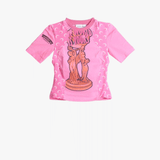 MARINE SERRE - Women Upc Jersey SS Baby Fit T-Shirt