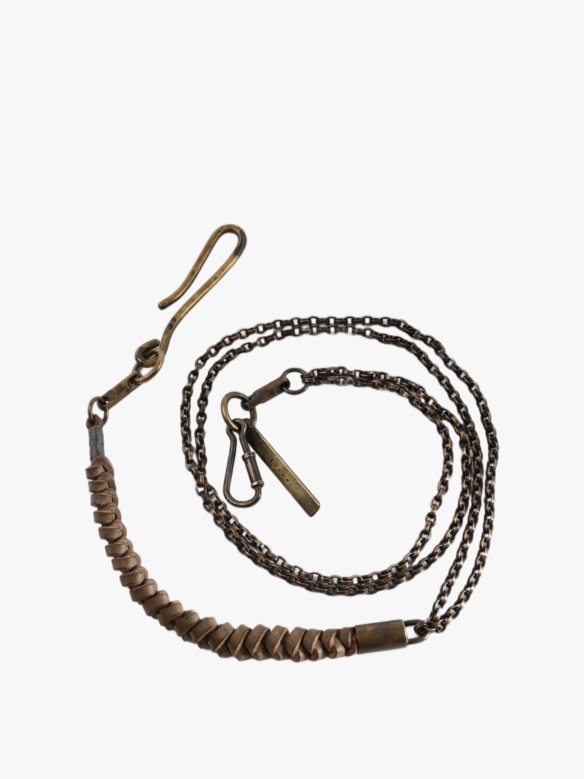 Brown jewelry, front view