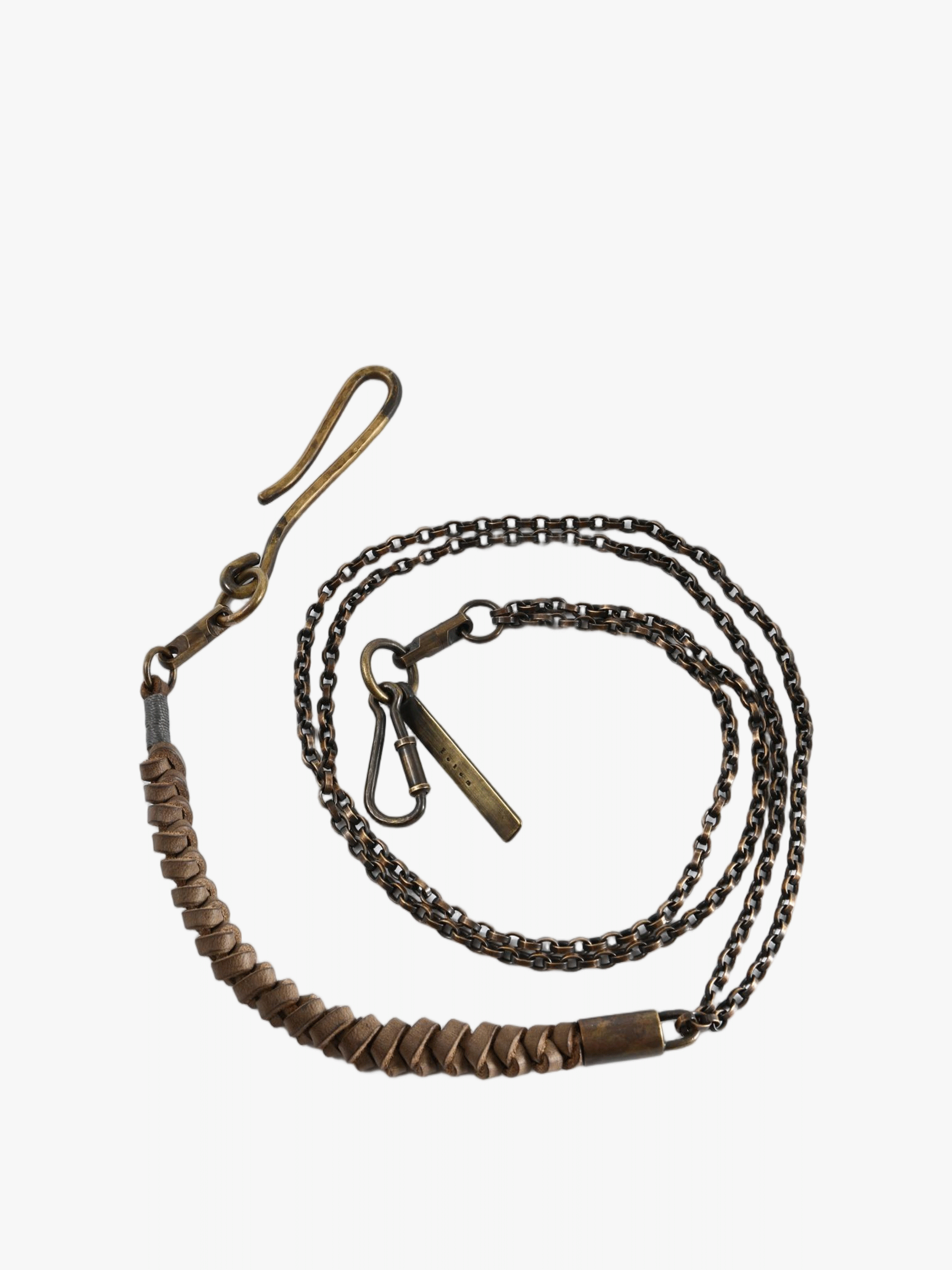 Brown jewelry, front view