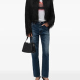 Blue jeans, full body view