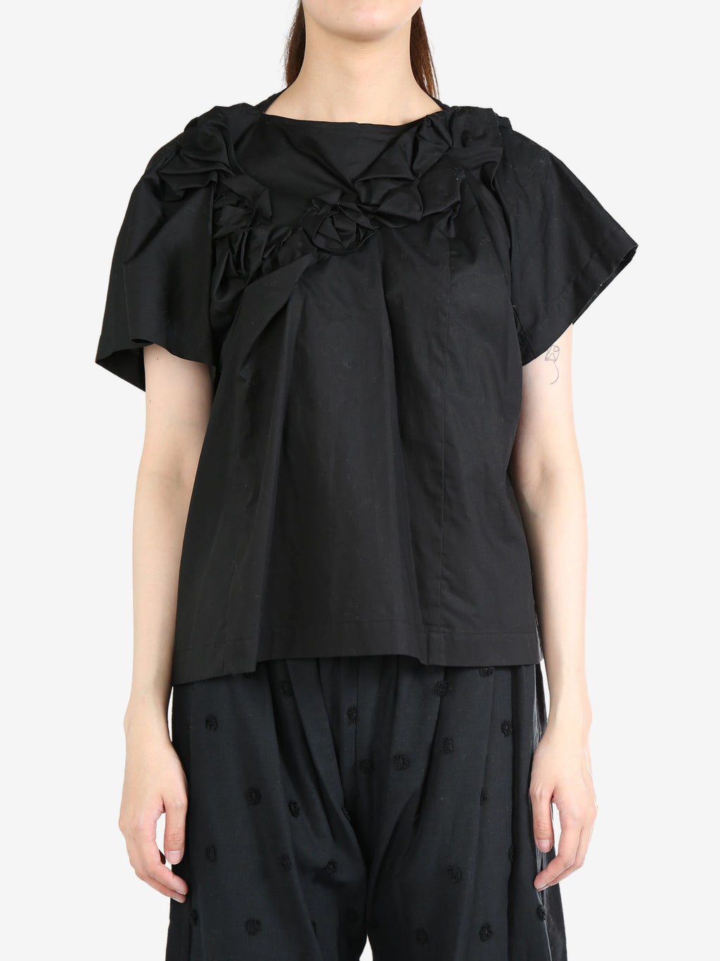 TAO COMME DES GARCONS - Women Pleated Collar Blouse