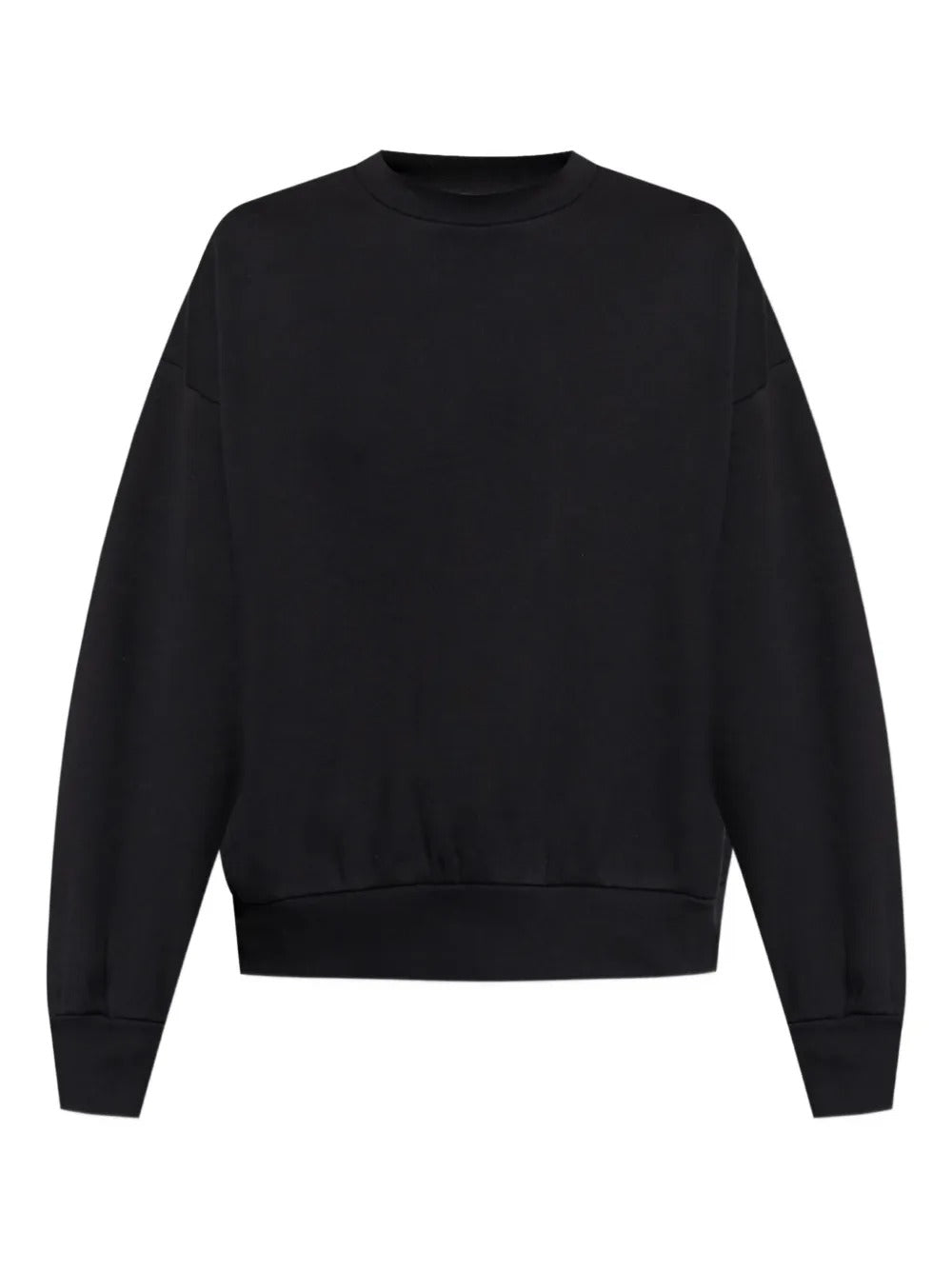 Black sweatshirt, front view