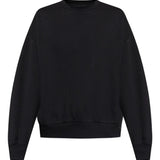 Black sweatshirt, front view
