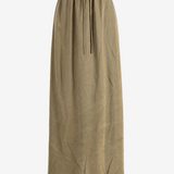 AMOMENTO - Women  Cupro Banding Skirt