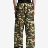 A BATHING APE - Men Glitch Woodland Camo Relaxed Fit Sweat Pants