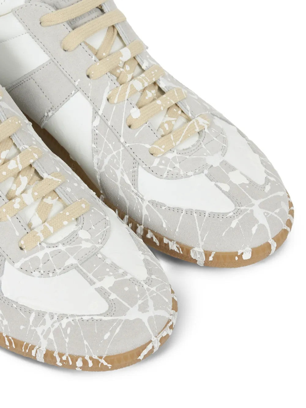White shoes, front view