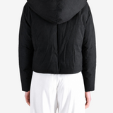 Black jacket, front view