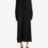 Black shirt, full body view