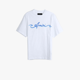 White t-shirt, front view