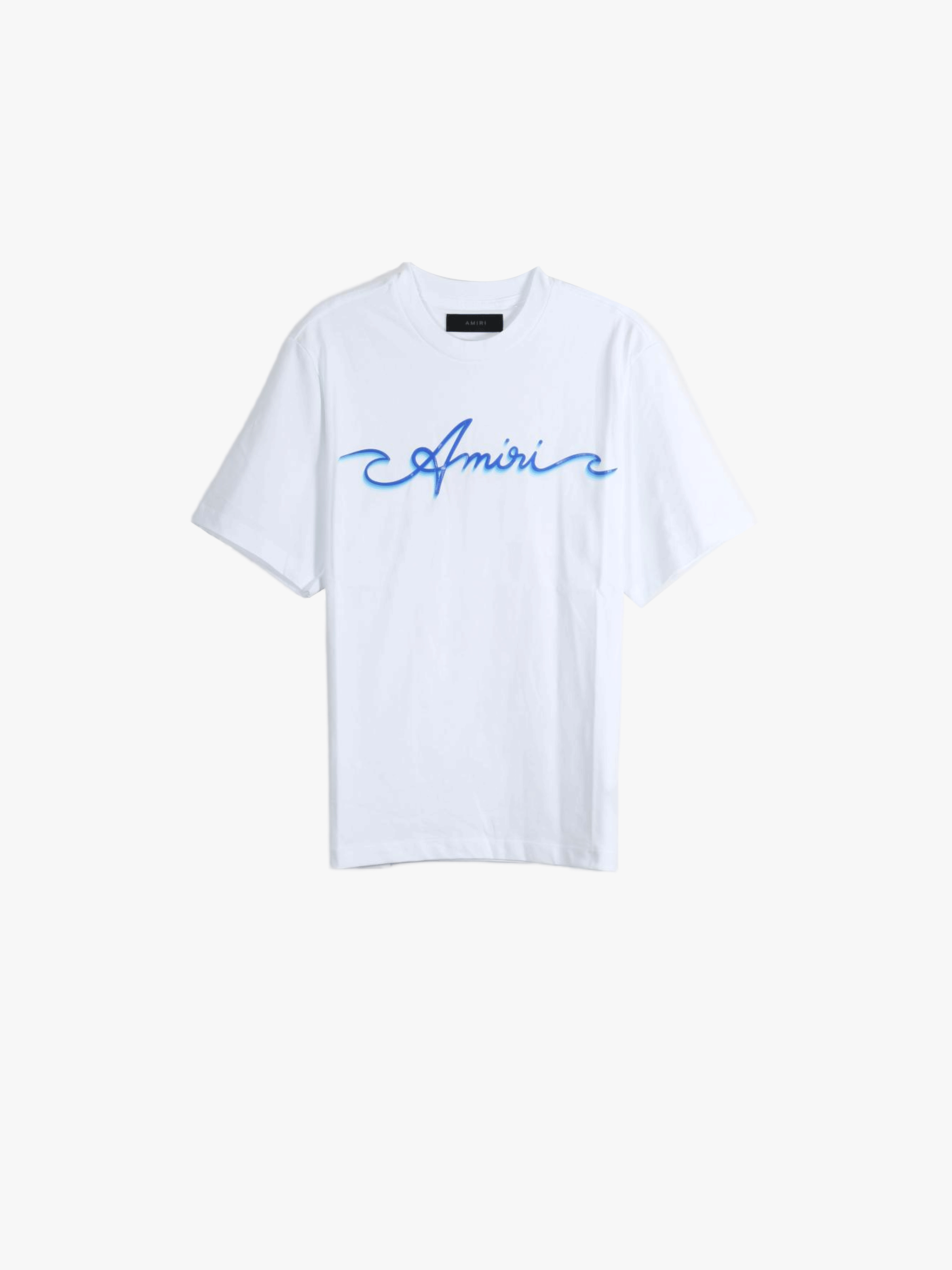White t-shirt, front view