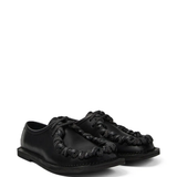 black shoes,side view