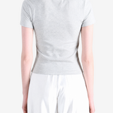 Grey t-shirt, front view