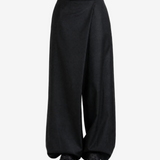 Black pants, full body view