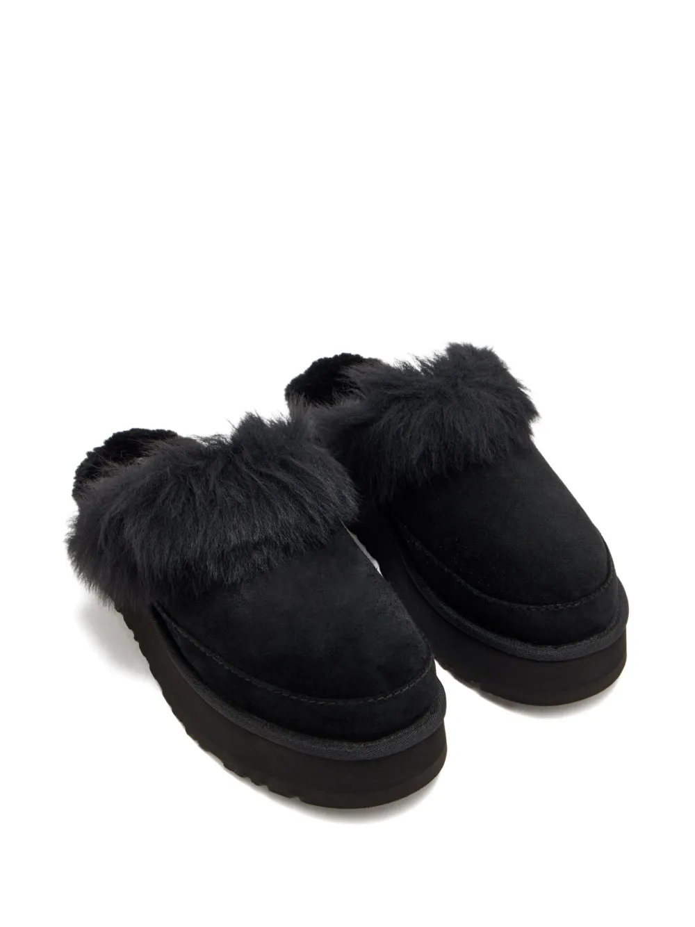Black boots, side view