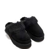 Black boots, side view