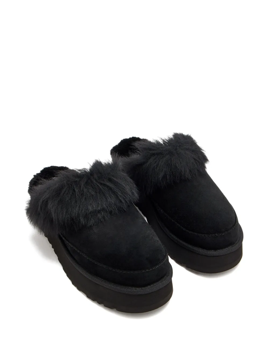 Black boots, side view