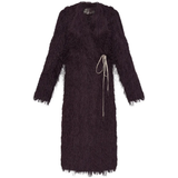 Purple jacket-coat, front view