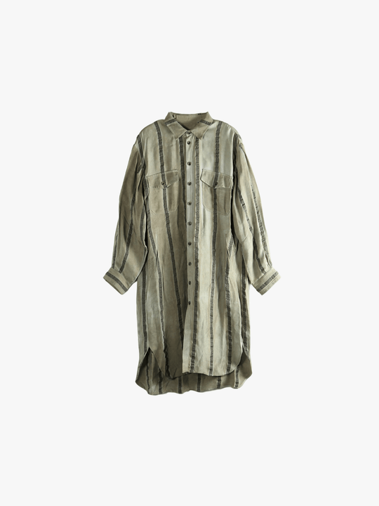 Grey top, front view