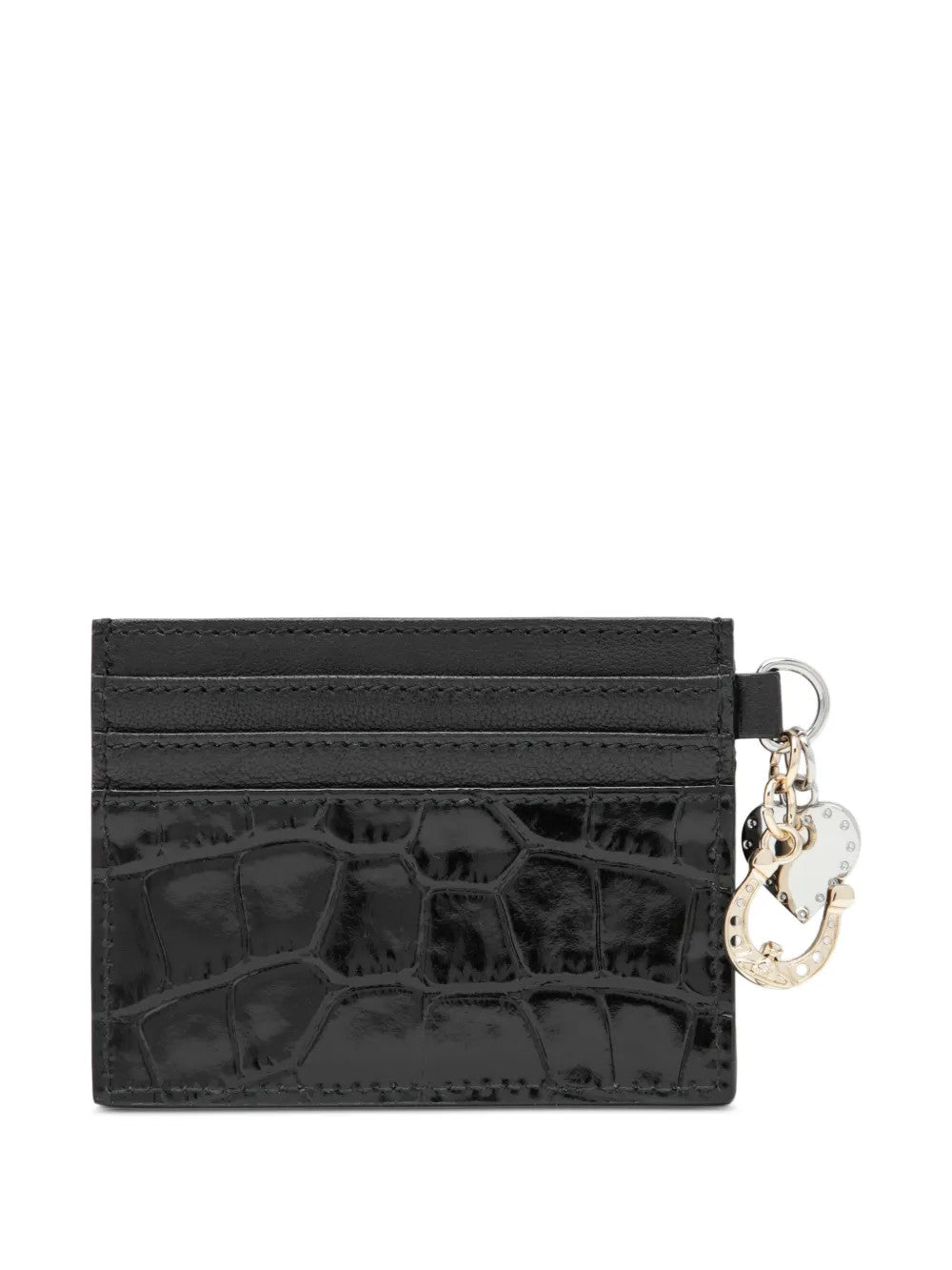 Black accessories, front view