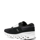 Black sneakers, back view