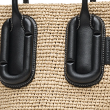 Tan bag, front view