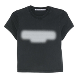 black t-shirts,front view