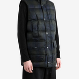 BARBOUR - Men Lonnen Tartan Puffer Gilet