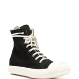 Black shoes, front view