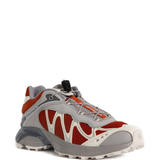Red sneakers, side view