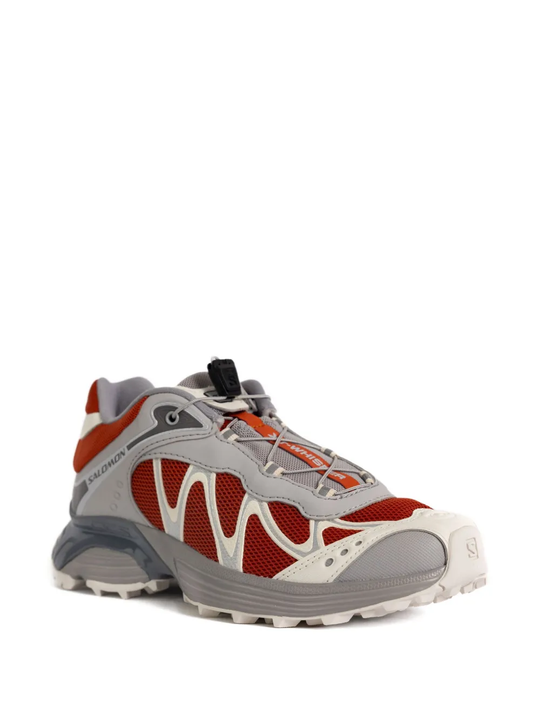 Red sneakers, side view