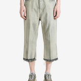 Grey pants, full body view