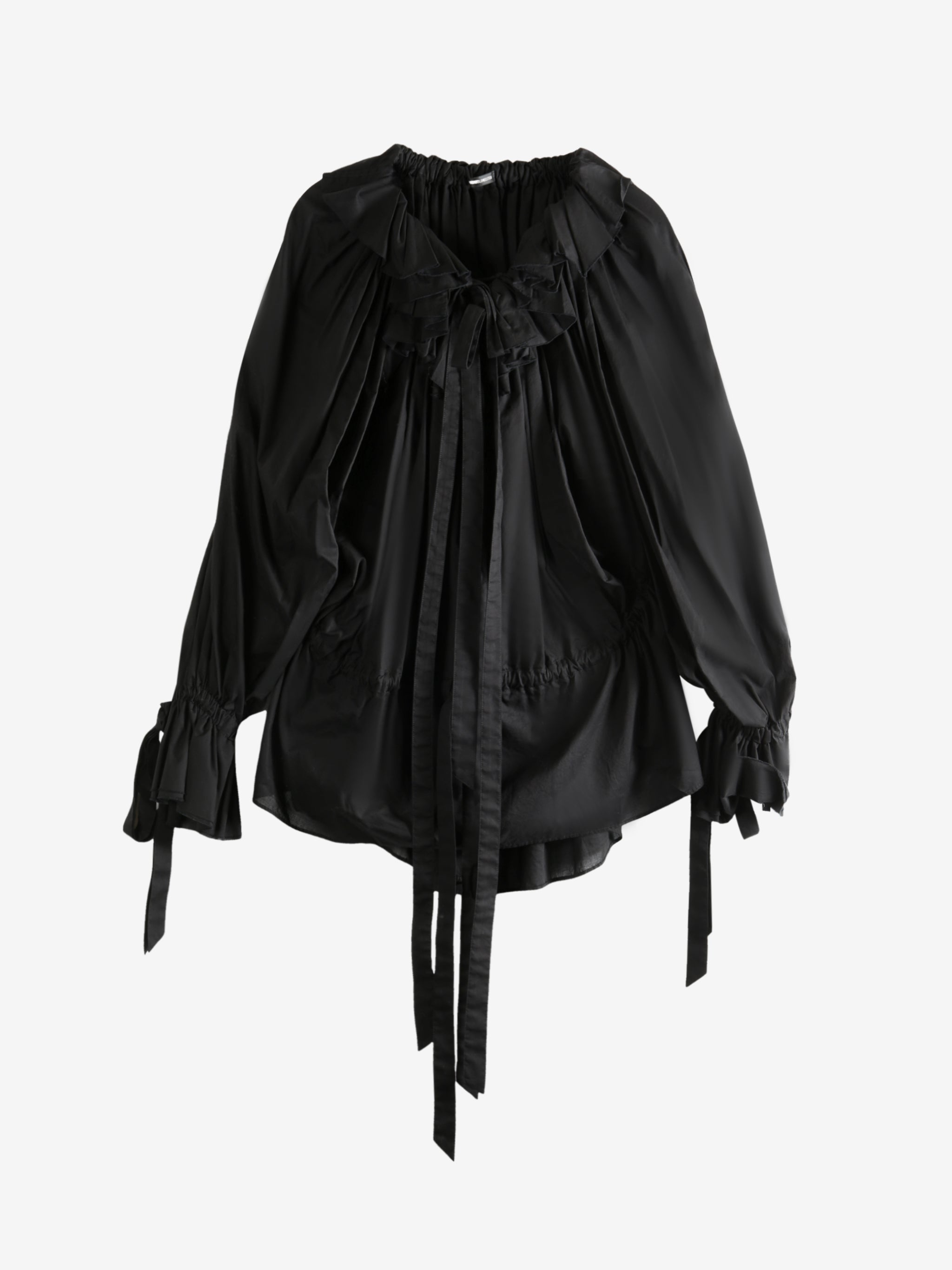 Black dress, front view