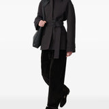 Black pants, full body view