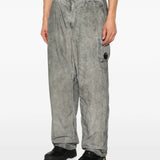 Grey pants, full body view