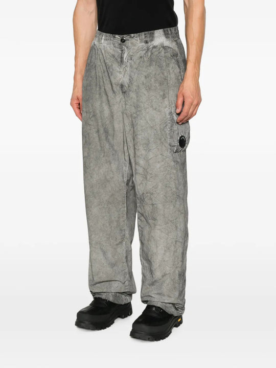 Grey pants, full body view