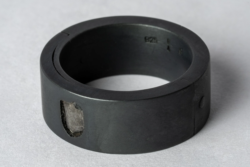 PARTS OF FOUR Sistema Ring (0.2 CT, Diamond Slab, 9mm, KA+DIA)