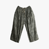 Green pants, front view