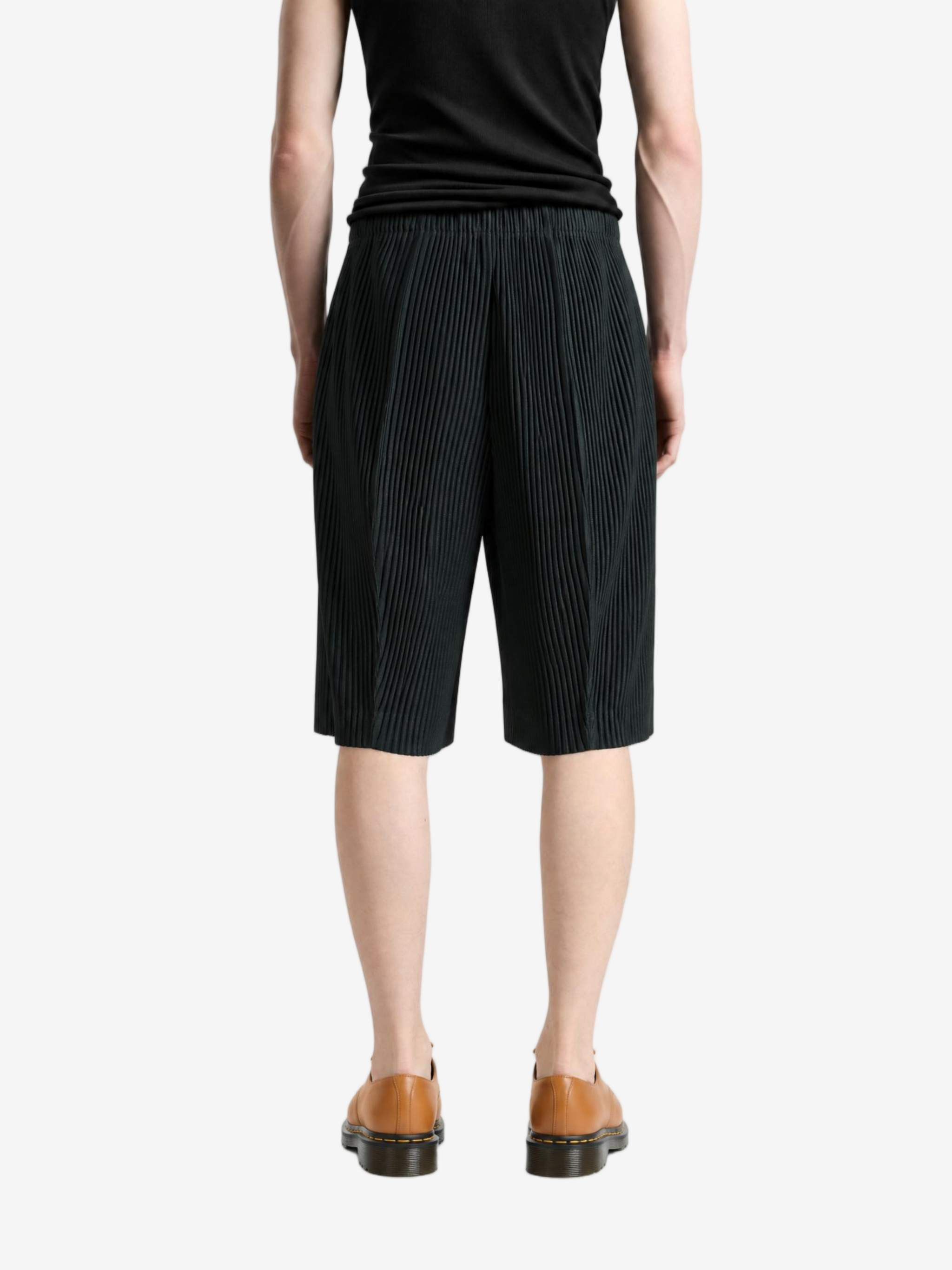 Black pants, full body view