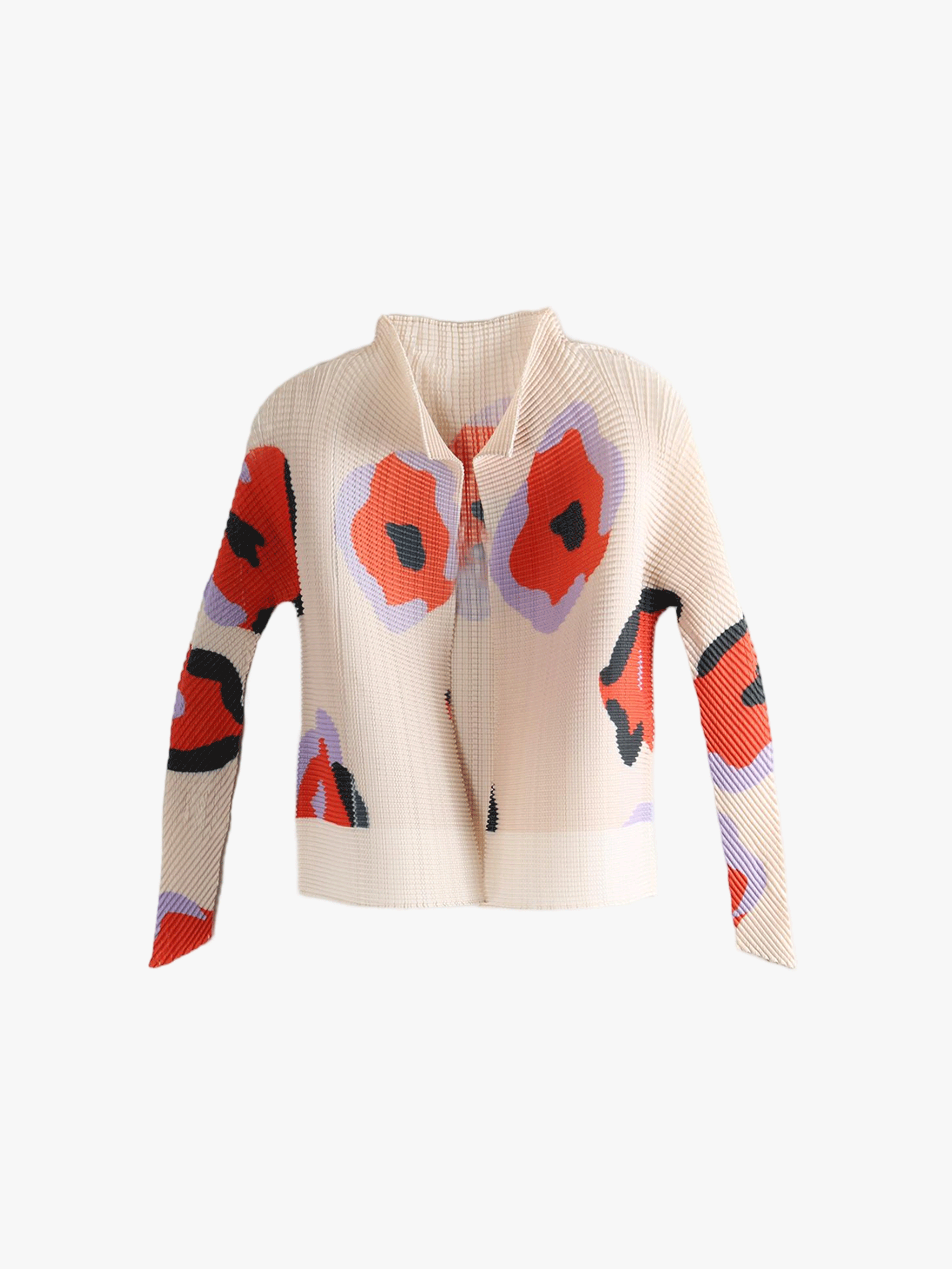 red shirt,front view