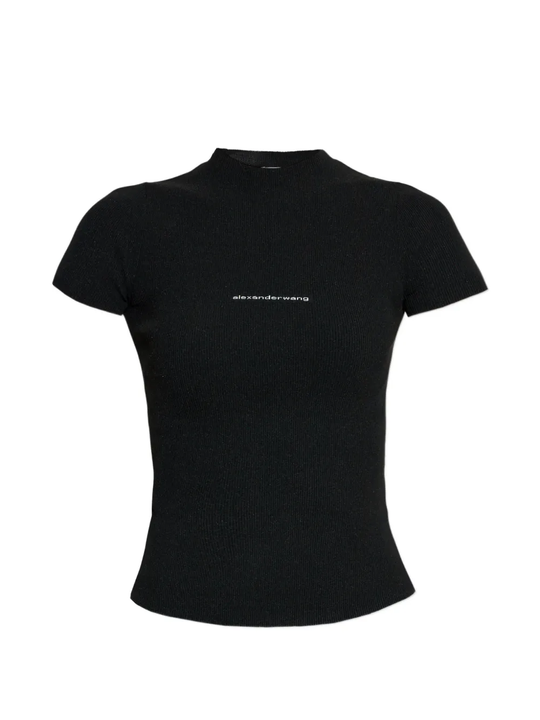 black top, front view